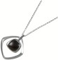 Fossil Edelstahl-Kette JF84492 mit Rauchquarz L�nge 45 cm